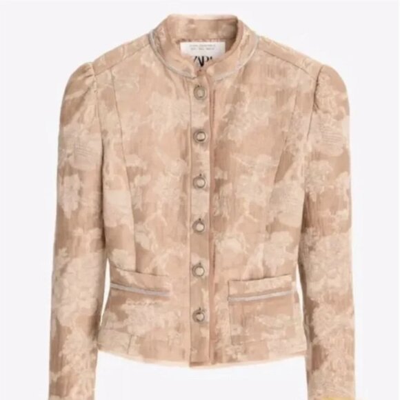Zara Limited Edition Jacquard Jacket - Picture 12 of 12